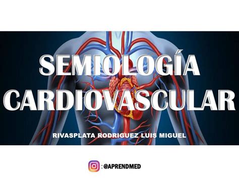 Semiolog A Cardiovascular Aprendiz De Medicina Udocz