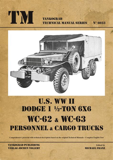 Dodge 1 12 6x6 Book Mf 6033