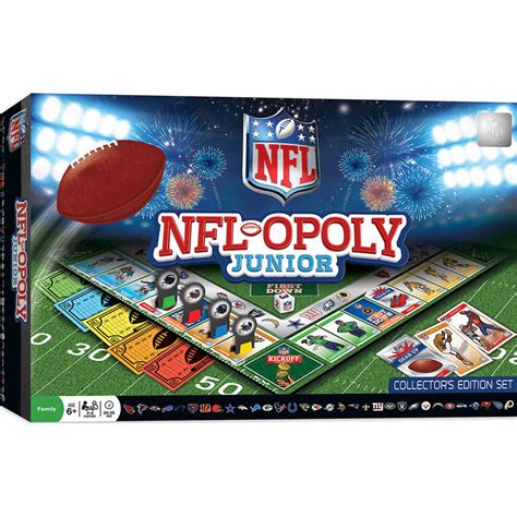 Nfl Opoly Junior Board Game English Edition Toys R Us Canada