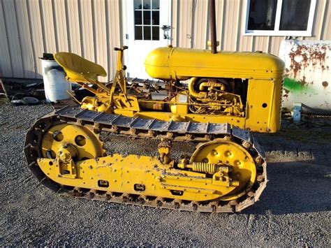 Oliver Cletrac Hg42 Crawler Tractor Starts A April Netauction