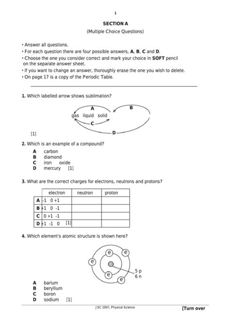 Buzzfeed staff can you beat your friends at this quiz? Physical Science Multiple Choice Quiz Worksheet printable ...