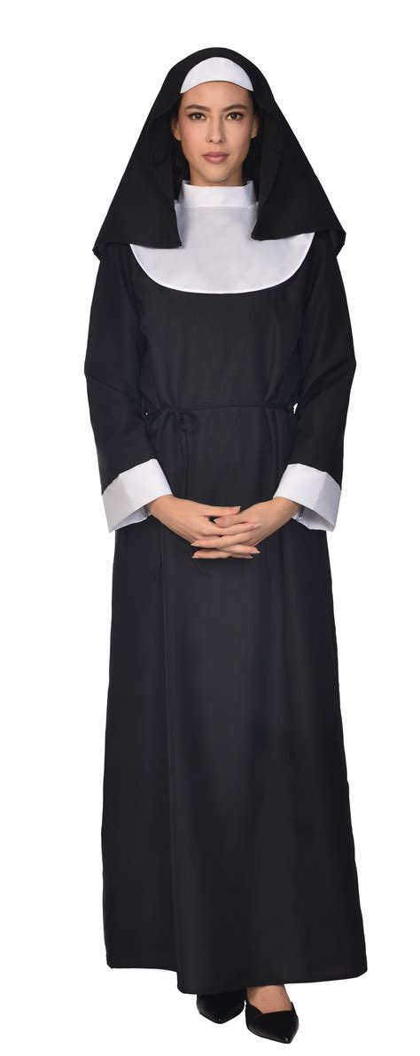 adult ladies religious nunery holy sister nun church fancy dress costume outfit ebay