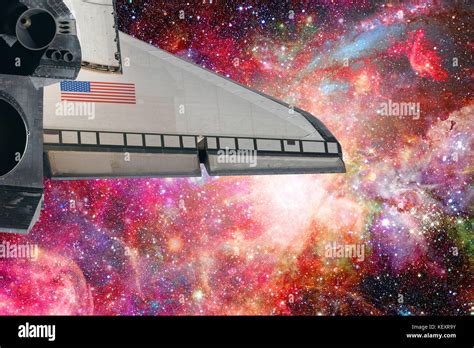 Space Shuttle Taking Off On A Mission Elements Of This Image Furnished