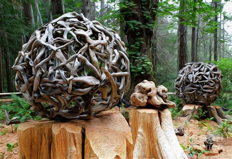 Driftwood Sculpture Br