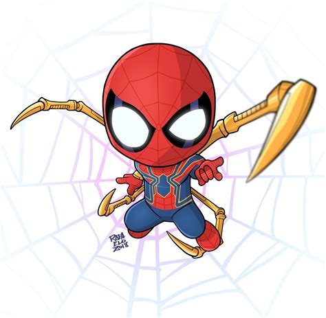 Iron Spider Man Avengers Cartoon Avengers Drawings Marvel Cartoons