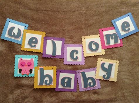 FREE SHIPPING Welcome baby welcome baby banner welcome | Etsy | Baby girl banner, Welcome baby ...