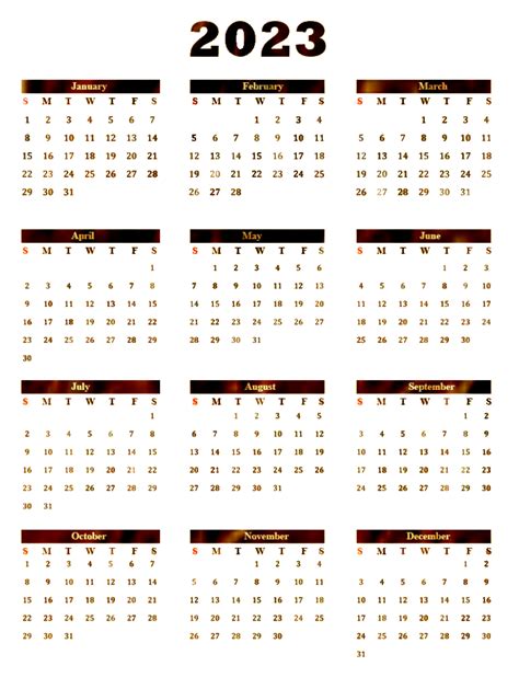 Best Calendario 2023 Png Pics Calendar With Holidays Printable 2023