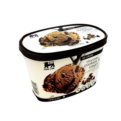 Food Lion Chocolate Cookies Cream Ice Cream Outerbanksgroceries Get Go Grocer