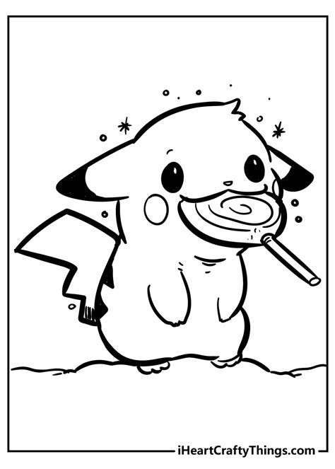 Pikachu Halloween Coloring Pages Coloring Pages