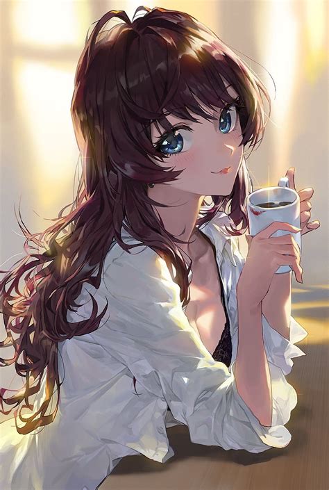 Girl Anime Fille Sexy Ästhetischer Anime Chica Anime Sensual Art