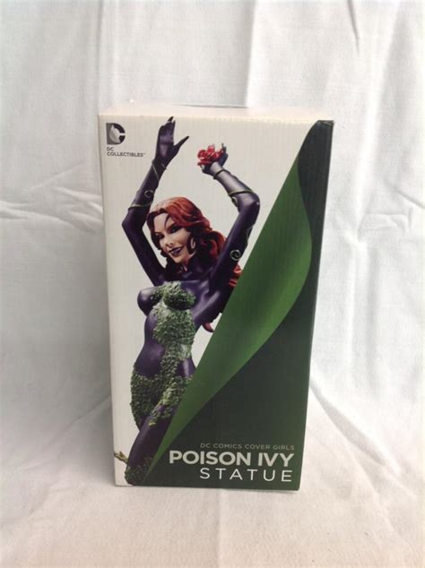 Sold Price Dc Comics Cover Girls Poison Ivy Statue Invalid Date Est