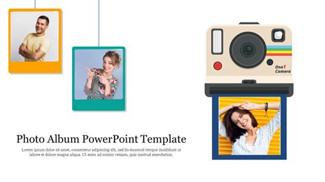 best shot photo album powerpoint template presentation