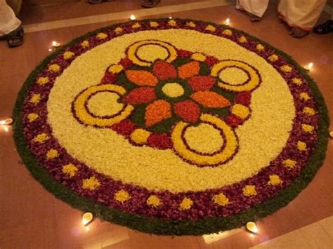 20 Flower Rangoli Designs For Festivals Weddings And Pooja Rooms