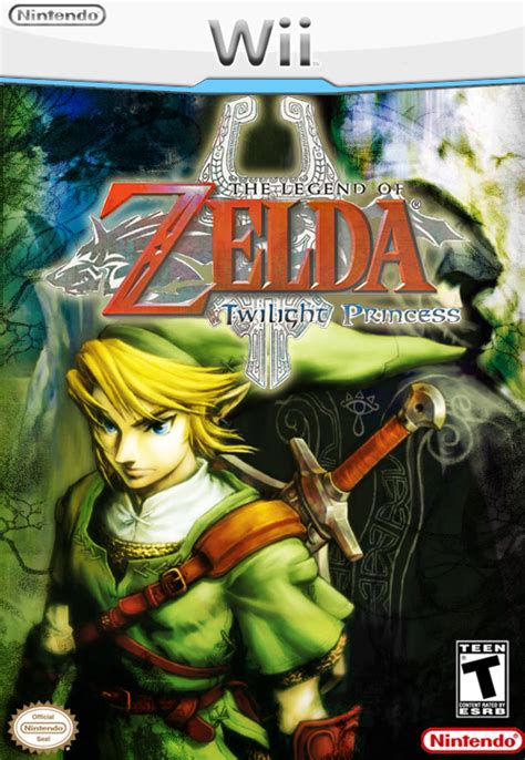 The Legend Of Zelda Twilight Princess Wii Box Art Cover By Wickedgamer1