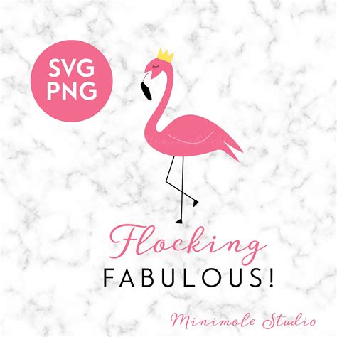 Flocking Fabulous Svg Funny Flamingo Svg Flamingo Clipart Etsy