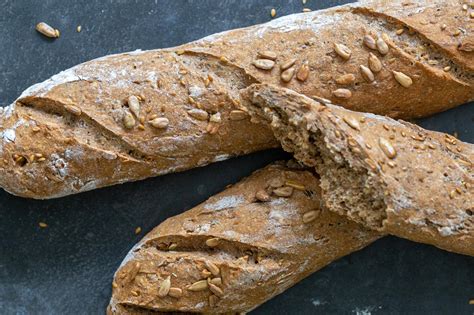 Easy Whole Wheat Baguette Momsdish