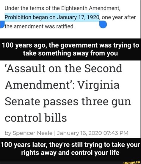 Under The Terms Of The Eighteenth Amendment Prohibition Began On