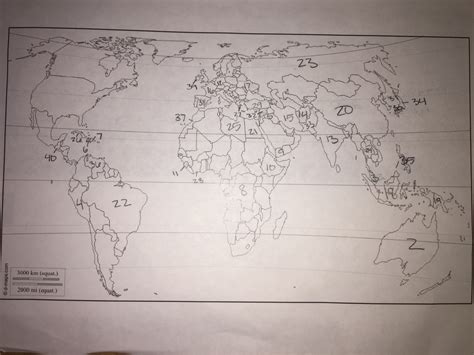 World Map Quiz Countries And Their Capitals Diagram Quizlet