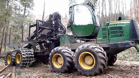 John Deere 1210e Forwarder Walkaround Youtube