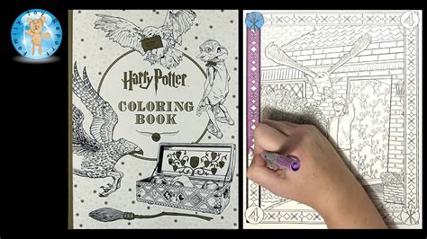 A magical device used by wizards to warn of danger. Harry Potter Coloring Book by Scholastic Owl Wizard Magic ...