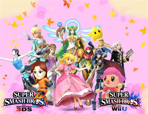 Ssb4 Female Characters By Mintymintyicecream On Deviantart