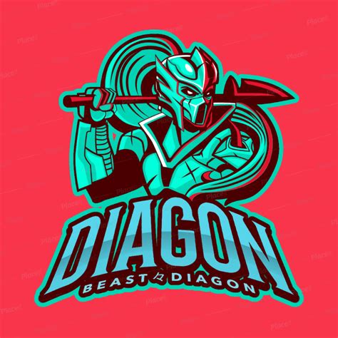 Placeit Dragon Gaming Logo Maker Logo Maker Gaming