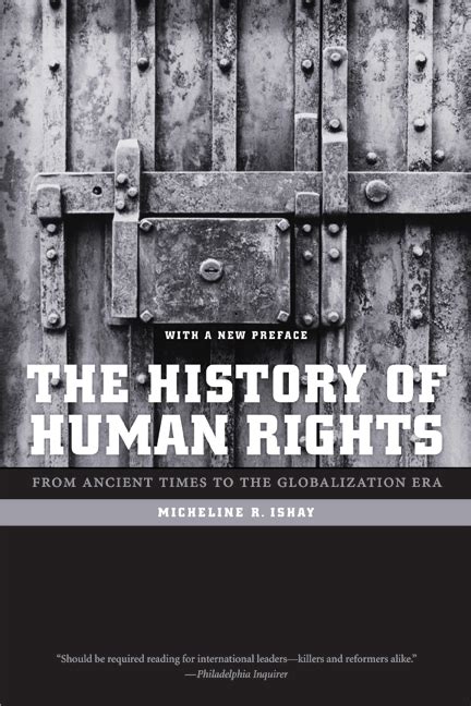The History Of Human Rights With A New Preface Micheline Ishay