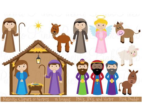 Printable Nativity Scene Printable 360 Degree With Free Printable Free Printable Pictures Of