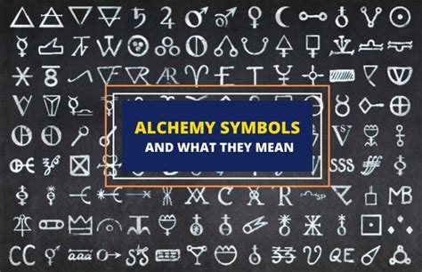 Alchemy Symbols And What They Mean Symbol Sage Alchemy Symbols
