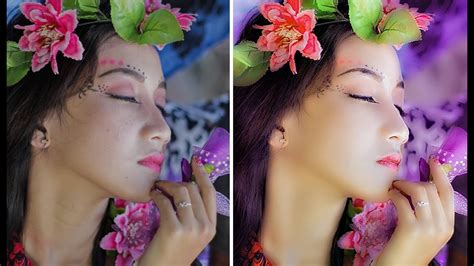 Super Soft Dreamy Skin Effect Photoshop Tutorial Youtube