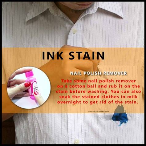 Ink Stain Hacks How To Remove Ink Stains On Your Clothes