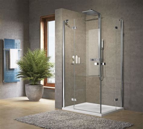 Novellini Brera A Corner Entry Hinged Shower Enclosure Bathroom