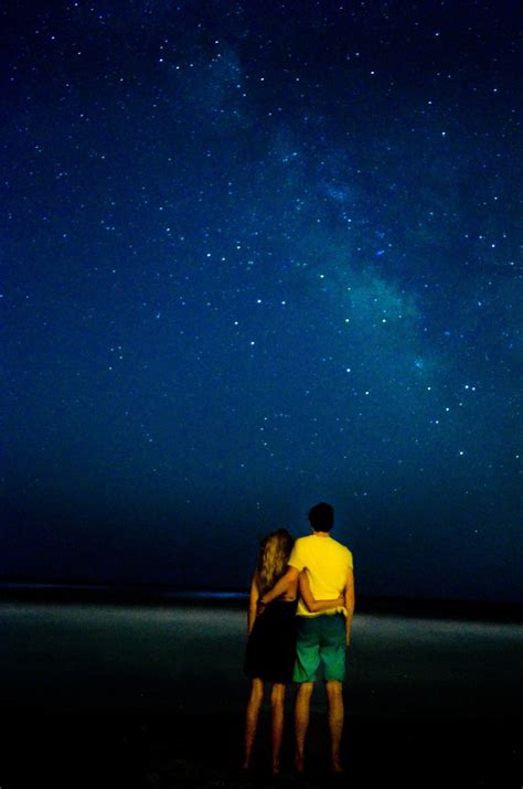 A Couple Star Gazing At The Ocean Before The Moonrise Smithsonian