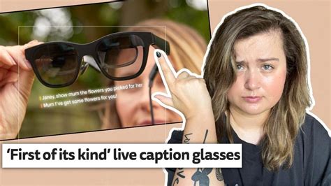 Will These Live Caption Glasses Actually Help Deaf People Youtube