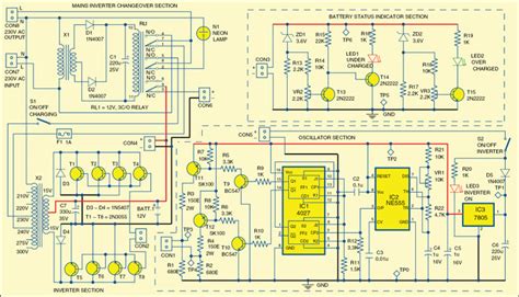 Here are below some ups, inverter, charger pdf and diagrams for free download Simple Mini Offline UPS Circuit Diagram - LEKULE BLOG