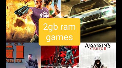 Top 5 Games For 2gb Ram Pc Youtube