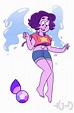 The Spirit Quartz (Steven+Lapis fusion). : stevenuniverse