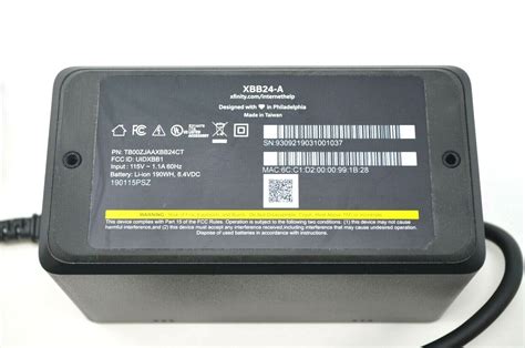 Arris Xfinity Cable Modem Gateway Battery Xbb24 A Li Ion 190wh 8 4vdc Brand New Ebay