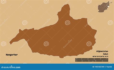 Nangarhar Province Of Afghanistan Zoomed Pattern Stock Illustration