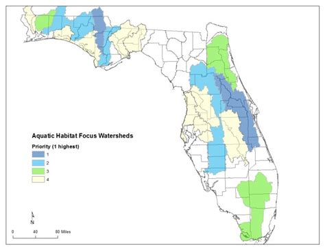 Partners For Fish And Willdife Floridea Aquatics Habitat Focus Map