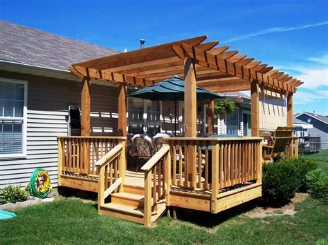 Treat yourself to a work of art. Amazing Designs of Pergola on Deck — Patio Design ...