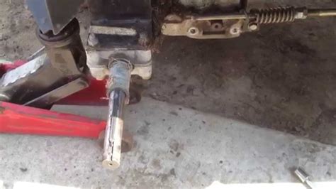 Fixing A Lt1000 Craftsman Part 3 Doing The Brakes Youtube