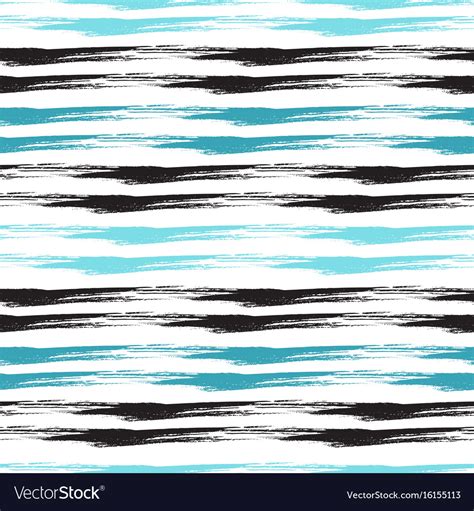 Seamless Pattern With Grunge Stripes Texture Hand Vector Image