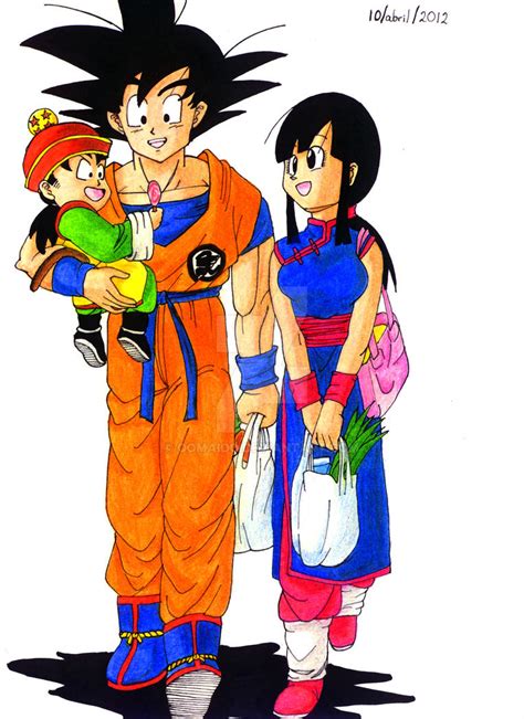 Goku Y Familia D By Oomaioo On Deviantart