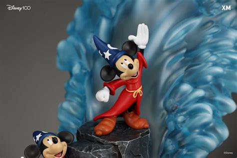 Premium Collectibles Mickey Mouse Fantasia Disney 100 Statue