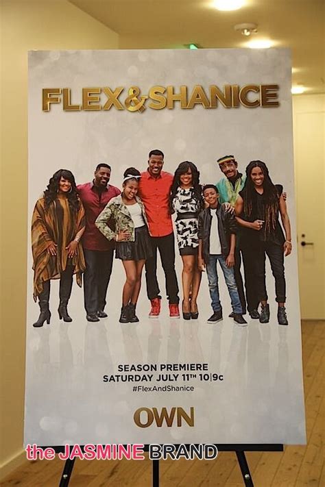 Flex And Shanice Host Private Screening Shanice Performs New Music
