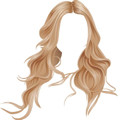 Blonde Wig Hair Freetoedit Sticker By Angienelson1988