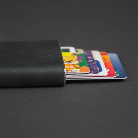 Pop Up Wallet Leather Metal Credit Card Holder Handmade Etsy