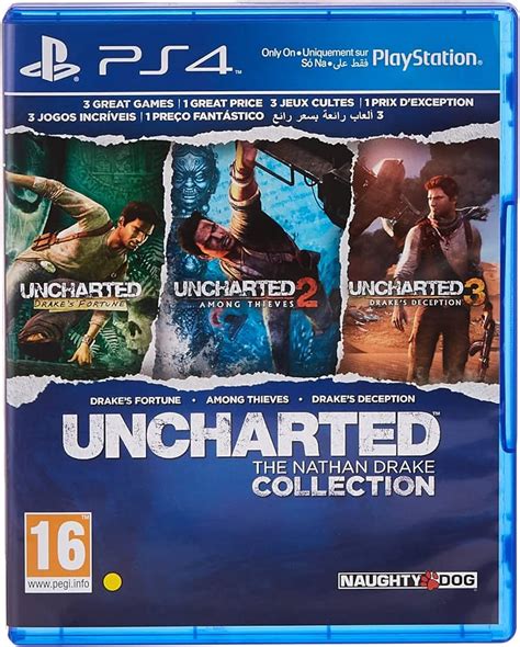 Uncharted 1 2 3 The Nathan Drake Collection Pkg Ps4