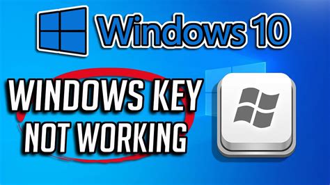Fix Windows Key Not Working On Windows YouTube